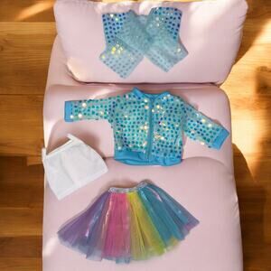 Doll Clothing And Accessories For 18 Inch Doll 4 Pc Set